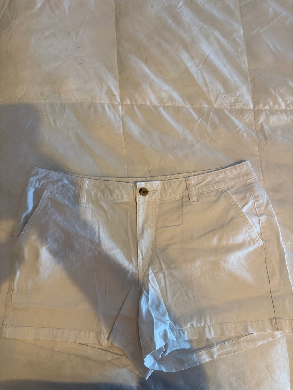a.n.a White Women's Bermuda Shorts with Front Pockets